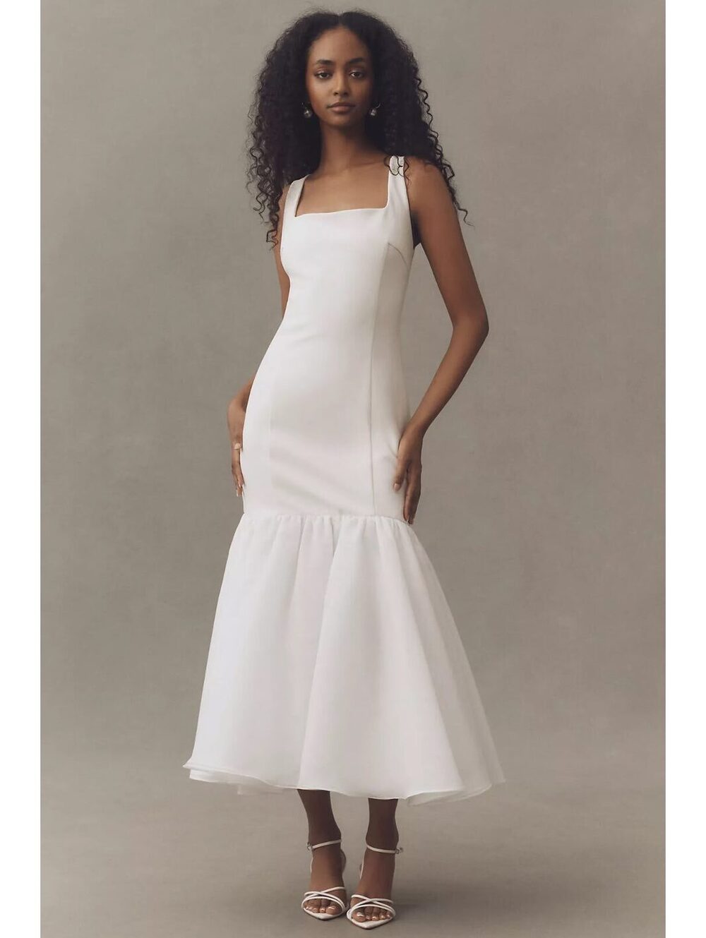 BHLDN TRUMPET MAXI DRESS
